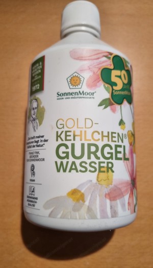 Verschenke Goldkelchen Sonnenmoor Gurgelwasser