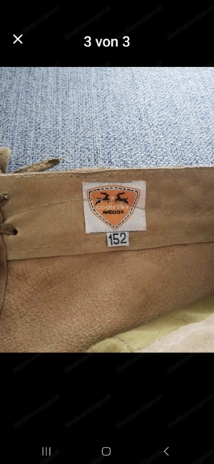 Lederhose Gr 152 kaum getragen 