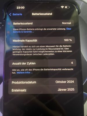 iPhone 16 Pro Max Titan-Schwarz 256 GB Bild 3