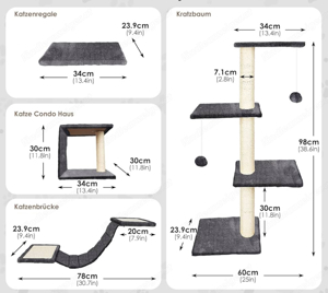 Kletterwand für Katzen  Bild 2