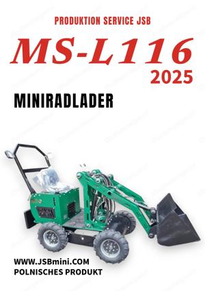  Lader Bagger Dumper - NEU 2025 - Direkt vom Hersteller JSB  Bild 4