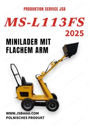  Lader Bagger Dumper - NEU 2025 - Direkt vom Hersteller JSB  Bild 6