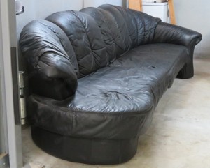 Sofa, Couch, Echt Leder Bild 2