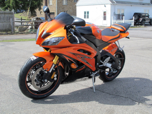 2009 Yamaha YZF-R6 Orange WhatsApp:   Bild 4