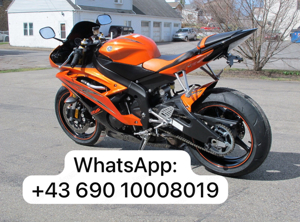 2009 Yamaha YZF-R6 Orange WhatsApp:  