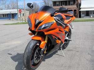 2009 Yamaha YZF-R6 Orange WhatsApp:   Bild 3