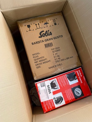 Siebträger Kaffeemaschine Solis Barista Gran Gusto Bild 5