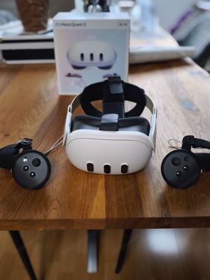 Meta Quest 3 128GB VR-Headset mit Aufbewahrungstasche