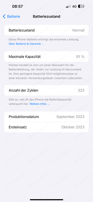 Iphone 15 plus 256 GB Bild 4