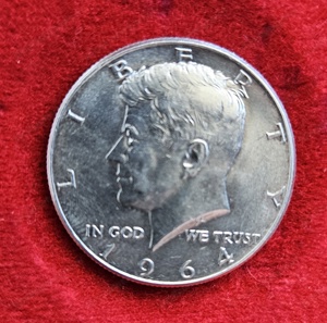 Half-Dollar Silbermünze