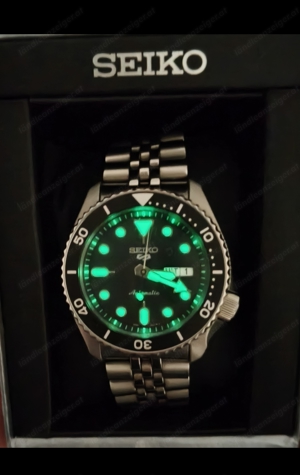 Seiko 5 Sports Automatik Uhr mit Box und  Papieren  Bild 5