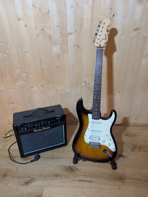 E-Gitarre Set mit Verstärker