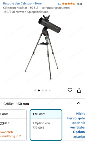 Spiegelteleskop Celestron NextStar 130 SLT Bild 7