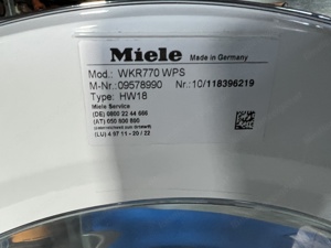 Miele WKR 770 PowerWash und TwinDos XL Bild 2