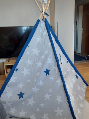 Kinderzelt Tipi Stangenzelt Bild 1