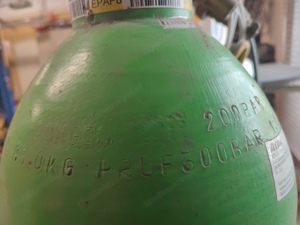 Mischgasflasche 50Liter abzugeben leer  Bild 2