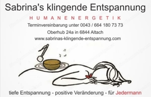 Klangschalenanwendung für Kinder und Jugendliche  Bild 2