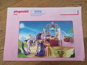 Pferdestall Prinzessin Playmobil Bild 3