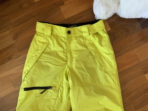 Skihose: neongrün, Jungen Herren, kaum getragen Bild 4