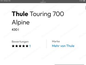 Thule Dachbox Touring 700 Bild 2