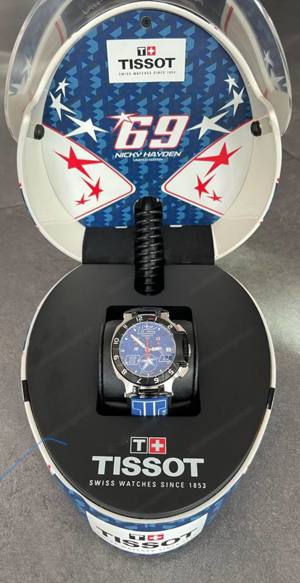 Tissot Nicky Hayden 69 Limited Edition Blue Watch Bild 5