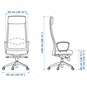 Ikea Markus Bürostuhl Bild 5