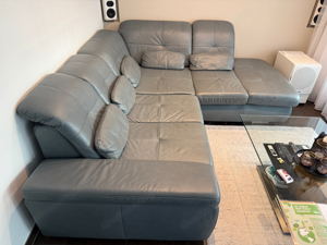 Echtleder Couch Sofa 