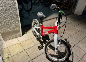 Woom 2 Kinderfahrrad Farbe rot  Bild 3