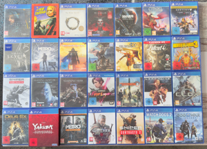 PlayStation Spiele Games PS4