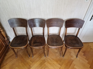 4er Set original Thonet Stühle  Bild 5