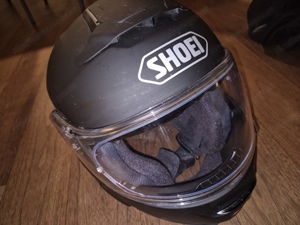 Motorradkombi mit Helm, Stiefel + Handschuhe Bild 8