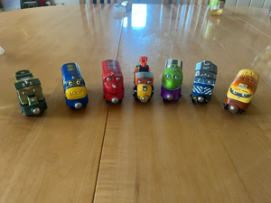 Chuggington Zugset für Holzeisenbahn