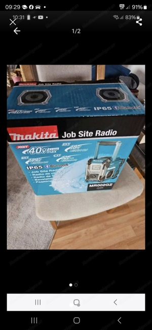 Makita radio Neu Bild 2