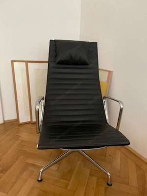 Vitra EA 124 Leder Sessel Bild 4