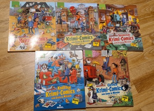 wadenbeisser krimi comics band 1 bis 5