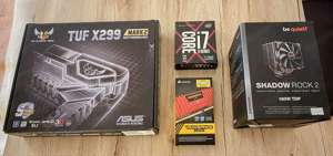 PC - Komponenten, i7 7800x, TUF X299 Mark 2 Motherboard, Corsair Vengence LPX DDR4 4*4GB(16gb), bequ Bild 3