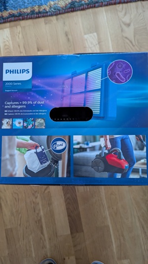 Staubsauger neuwertig Philips 900 Watt Bild 3