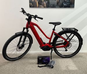 FLYER UPSTREET e-bike 7.10 MI-M Rot 2023 citybike 25KM H NEU