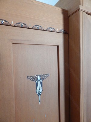 wunderschöner Kleiderschrank Jugendstil   Art Deco Bild 2