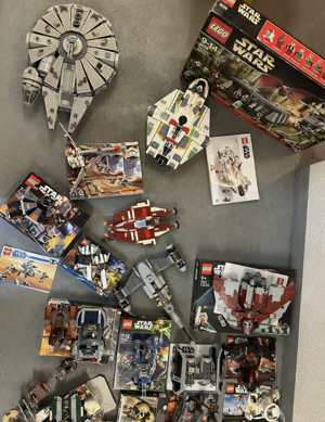 lego konvolut Star Wars 9kg Ovp Und Anleitungen Bild 6