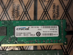 12GB DDR Ram 1600 Mhz Bild 2