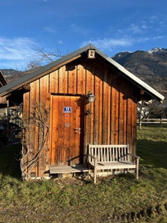 Gartenhaus komplett eingerichtet