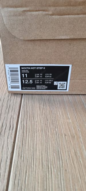 Nike Sneaker Nocta Hot Step II Gr. 45 Bild 2