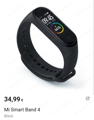 Mi Band 4 Fitness Armband Fitnessuhr