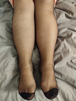 Multipler Orgasmus in sexy Nylons! [HD Videos Bilder mit Gesicht]