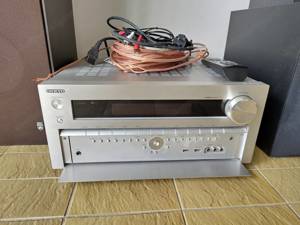 ONKYO TX-N828 Verstärker mit 2x SONY Lautsprecher, 1x YAMAHA Subwoofer, 1x Jensen Center,2x GRUNDIG  Bild 2