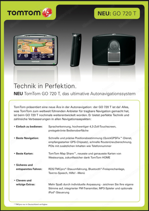 Tomtom Navigationssystem Bild 2