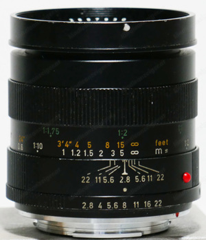 Leica  Macro Elmarit R 2,8   60 mm E55 Makro Objektiv. 