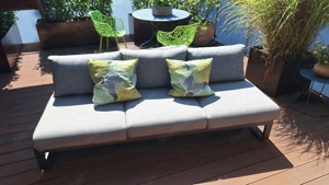 Terrasse Loungesofa wetterfest