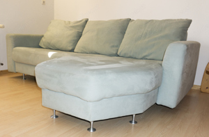 IMS Designer Couch Velours in der Farbe Mint Bild 3